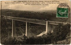 Viaduc des Fades - Le plus haut Viaduc d'Europe - Vue prise du