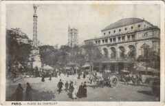 Paris 1e Place du Chatelet à Paris 1er
