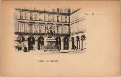 Paris 1e Place de Rivoli à Paris 1er