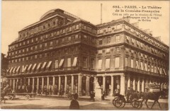 Paris 1e Theatre Francais à Paris 1er