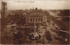 Paris 1e Place du Chatelet à Paris 1er