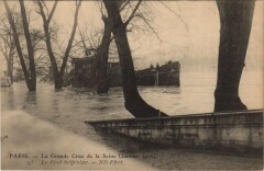 Inondations 1910 Paris Port Solferino