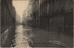 Inondations 1910 Paris Rue Saint-Andre-des-Arts