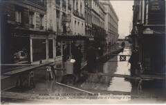 Inondations 1910 Paris Rue de Lille