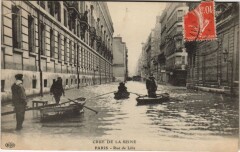 Inondations 1910 Paris Rue de Lille