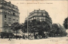Boulevard Ornano et Carrefour Championnet à Paris 18e