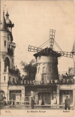 Le Moulin Rouge à Paris 18e
