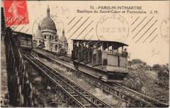 Basilique du Sacré-Coeur et Funiculaire à Paris 18e