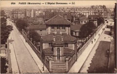 Montmartre - L'Hôpital Bretonneau à Paris 18e