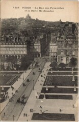 Paris 1er La rue des pyaemider à Paris