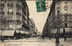 Rue de Vaugirard, prise du Boulevard Pasteur à Paris 15e