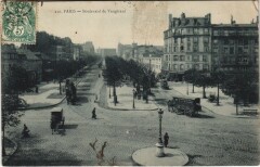 Carte postale ancienne Boulevard de Vaugirard
                                                                     à Paris 15e
                                
