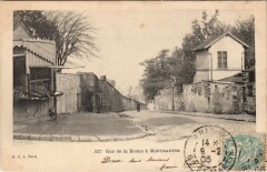 Rue de la Bonne à Montmartre à Paris 18e