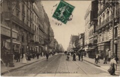 La Rue Lecourbe à Paris 15e