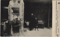 Paris Les Zeppelins sur Paris deux enfants