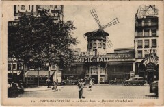 Le Moulin Rouge à Paris 18e