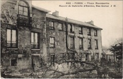 Vieux-Montmartre - Manoir de Gabrielle d'Estrées, rue Cortot à Paris 18e