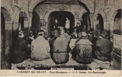 Carte postale ancienne Montmartre - Cabaret du Néant - Caveau - Les Spectres gais
																	 à Paris 18e
								