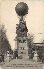 Monument des Aéronautes du Siège de Paris à Paris 17e