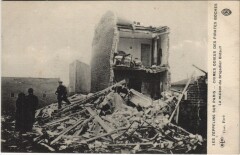 Paris Les Zeppelins sur Paris Maison du brigadier Bidault