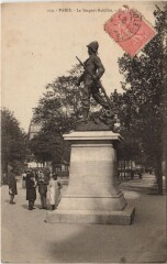 Carte postale ancienne Le Sergent Bobillot
                                                                     à Paris 11e
                                