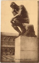 Paris Statue Le Penseur par Rodin