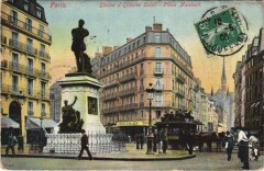 Paris Statue Etienne Dolet place Maubert