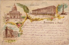 Paris Souvenir Litho