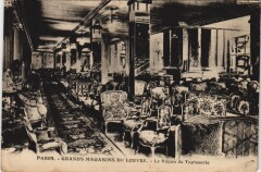 Paris Grands Magasins du Louvre Rayon de Tapisserie