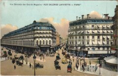 Paris Galeries Lafayettes vue generale