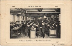 Paris Au Bon Marhce Service de l'Expedition