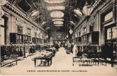 Paris Grands Magasins du Louvre Hall du Manteau