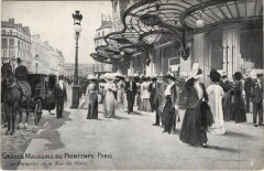 Paris Grands Magasins du Printemps la Marquise Rue du Havre