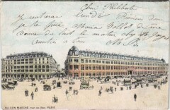 Carte postale ancienne Au Bon Marché - Rue du Bac
                                                                     à Paris 6e
                                