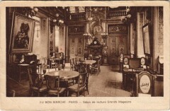 Paris Au Bon Marhce Salon de Lecture