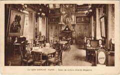 Paris Au Bon Marhce Salon de Lecture