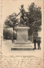 Paris Statue du Sergent Bobillot