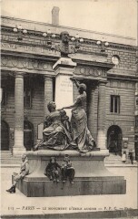 Paris Monument Emile Augier