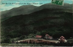 Vue du Col de Ceyssat et des Monts-Domes à Ceyssat