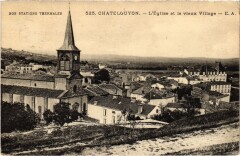 Chatel-Guyon - Eglise et le vieux Village à Châtel-Guyon