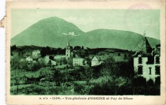 Vue générale d'Orgine et Puy-de-Dome -
													63 Puy de Dôme
												