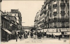 La rue Lecourbe à Paris 15e