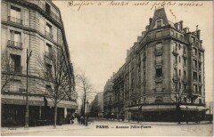 Avenue Félix-Faure à Paris 15e