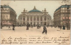 Paris 9e Place de l'opéra à Paris 9e