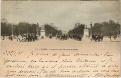 Paris 8e Avenue des Champs-Elysées à Paris 8e