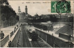 Paris 7e Quai d'Orsay Chemin de fer à Paris 7e