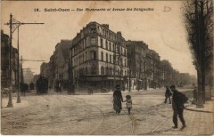 Saint-Ouen - Rue Montmartre Avenue des Batignolles -
													75 Paris
												