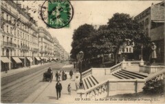 Paris 5e Rue des Ecoles College de France à Paris 5e