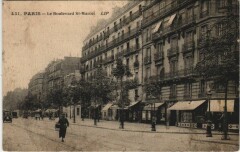 Le Boulevard Saint-Marcel à Paris 5e