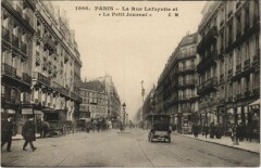 Paris 11e Rue Lafayette et le Petit journal à Paris 11e